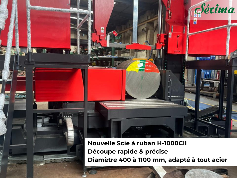 Nouvelle machine : Sérima investit pour l’avenir et pour vous !